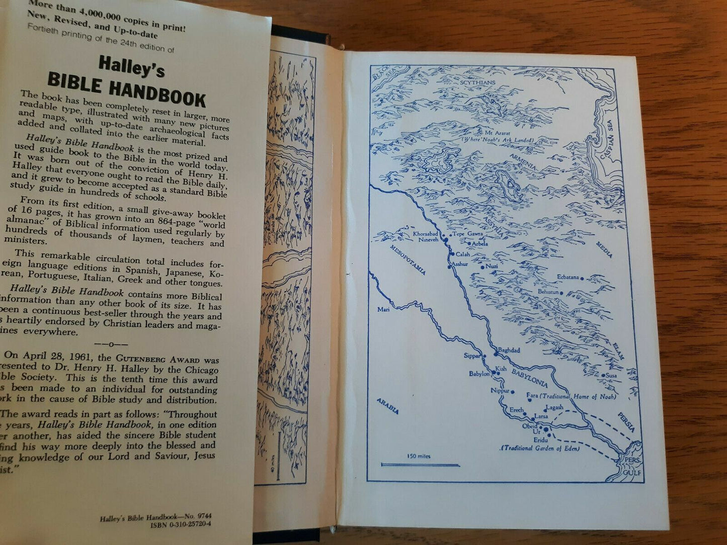 Halley's Bible Handbook New Revised Edition 1965