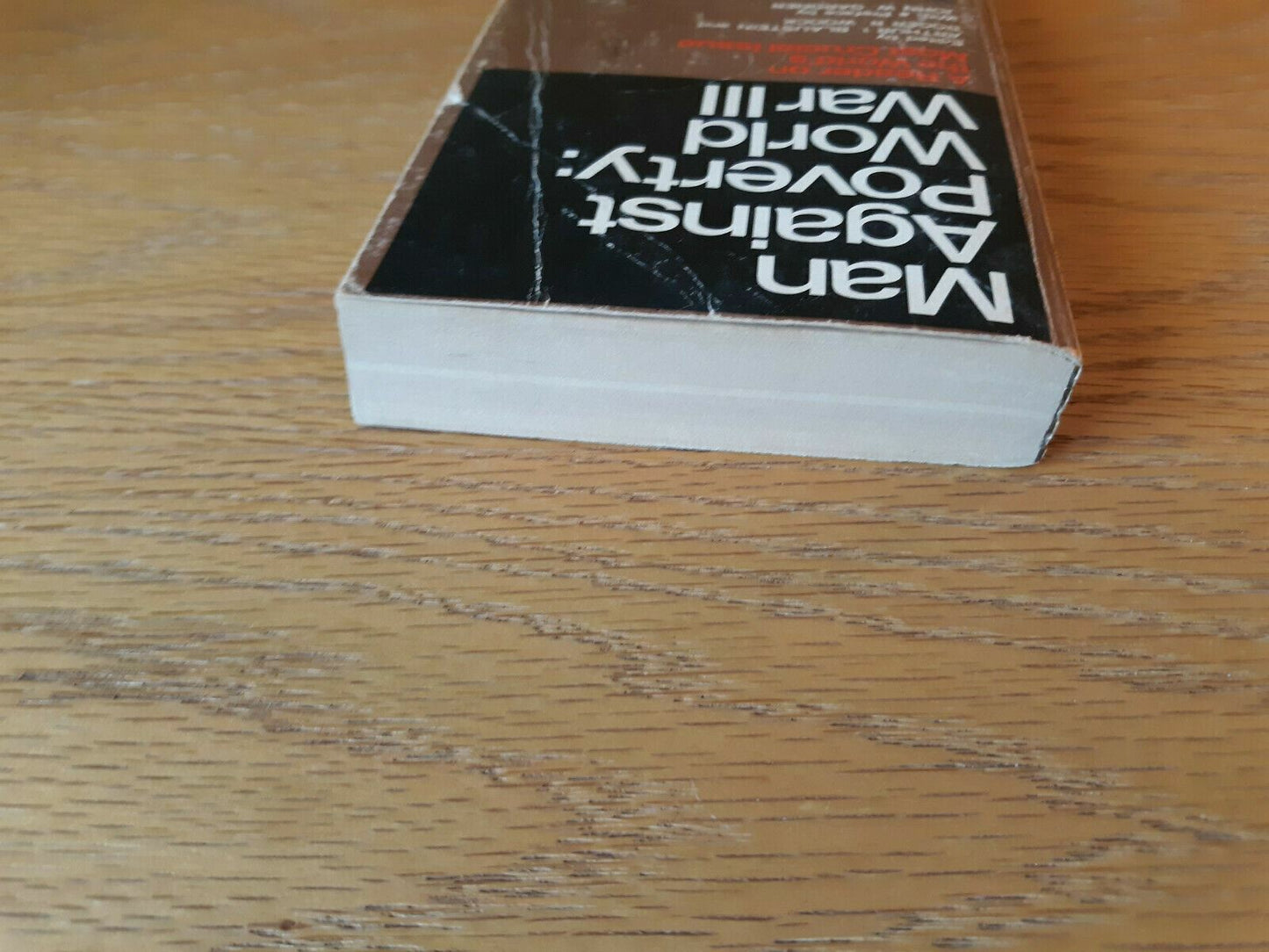 1968 Men Against Poverty: World war III - Blaustein & Woock Paperback