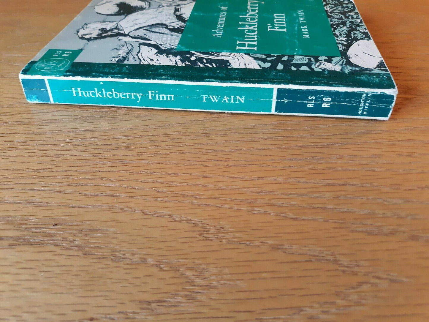 Adventures Of Huckleberry Finn 1962 Riverside Literature Series Mark Twain Paper