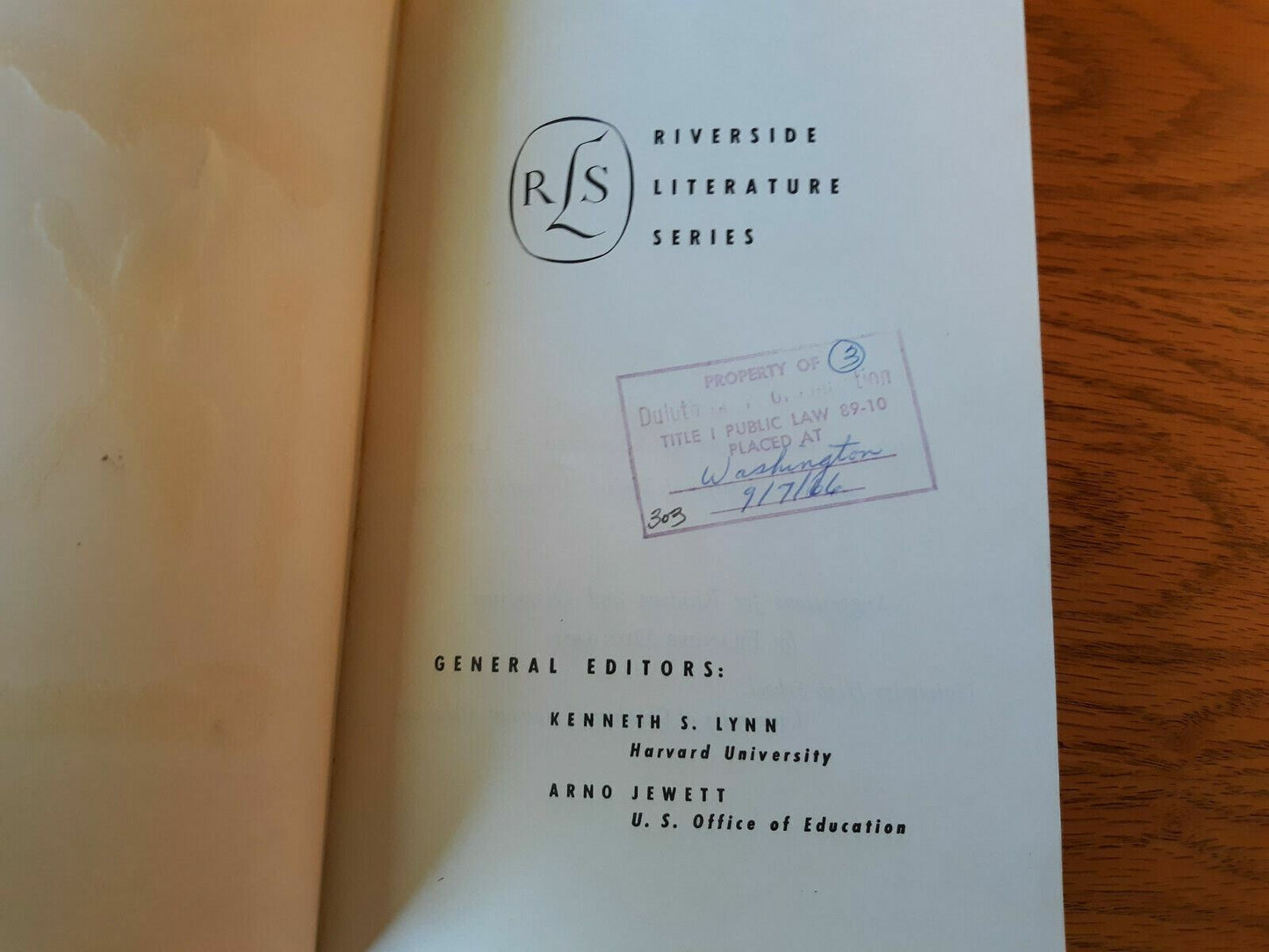 Adventures Of Huckleberry Finn 1962 Riverside Literature Series Mark Twain Paper