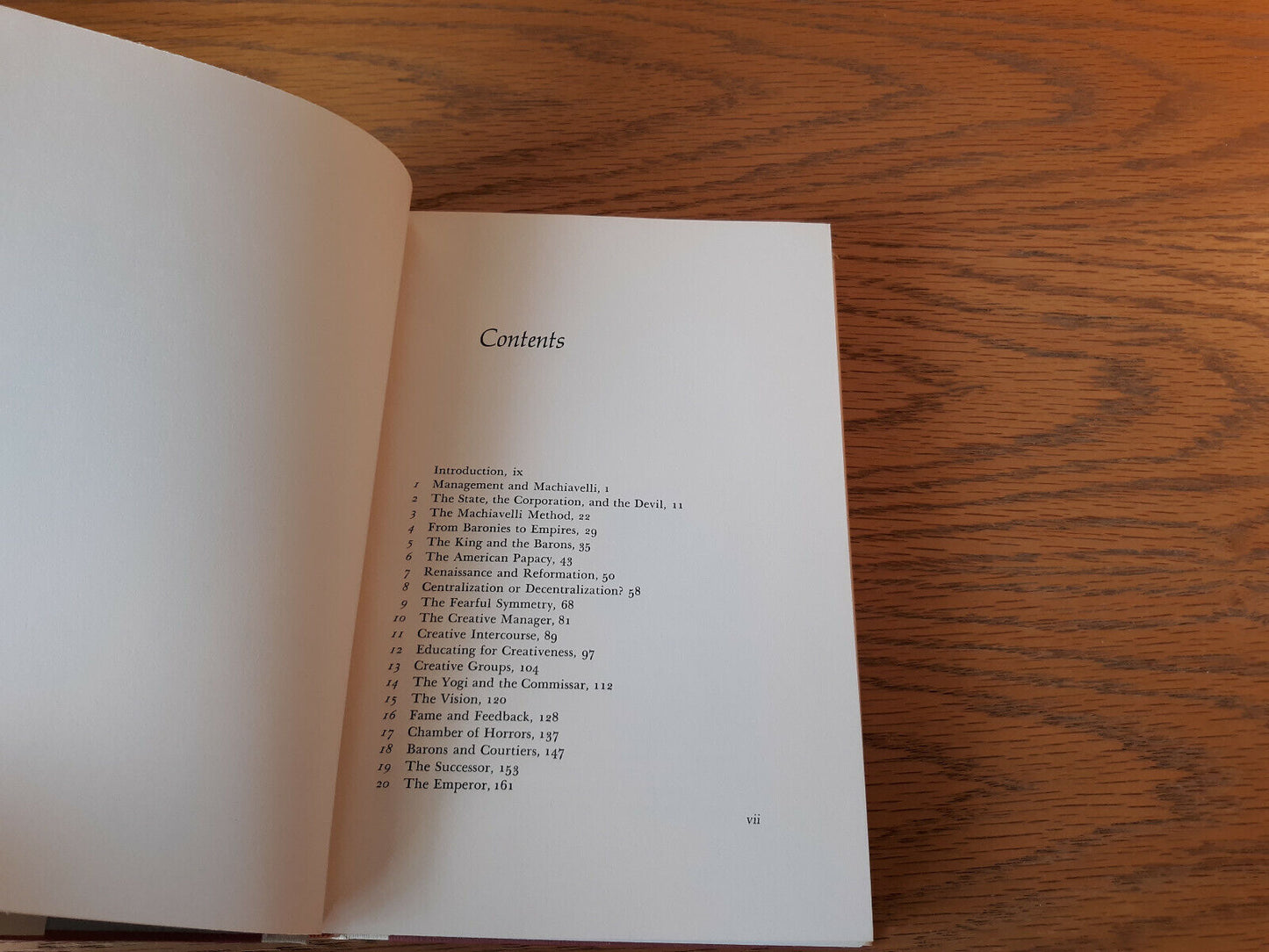 Management And Machiavelli Antony Jay 1968 1st Ed Hardcover Dust Jacket