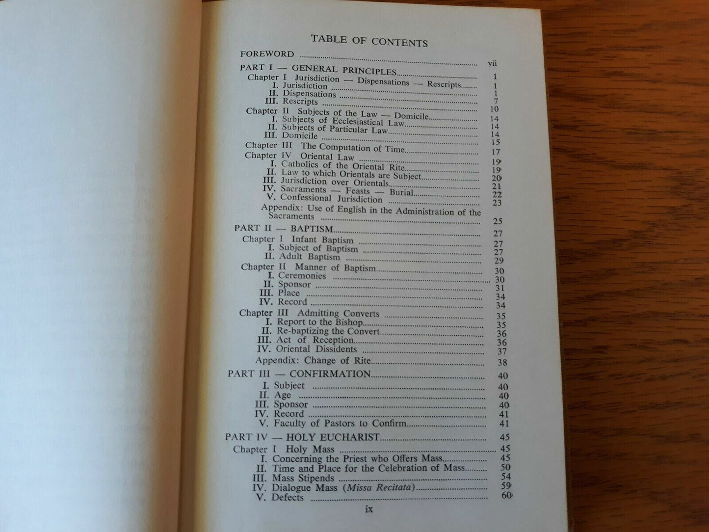 The Pastoral Companion A Handbook of Canon Law by Mathis and Meyer 1961