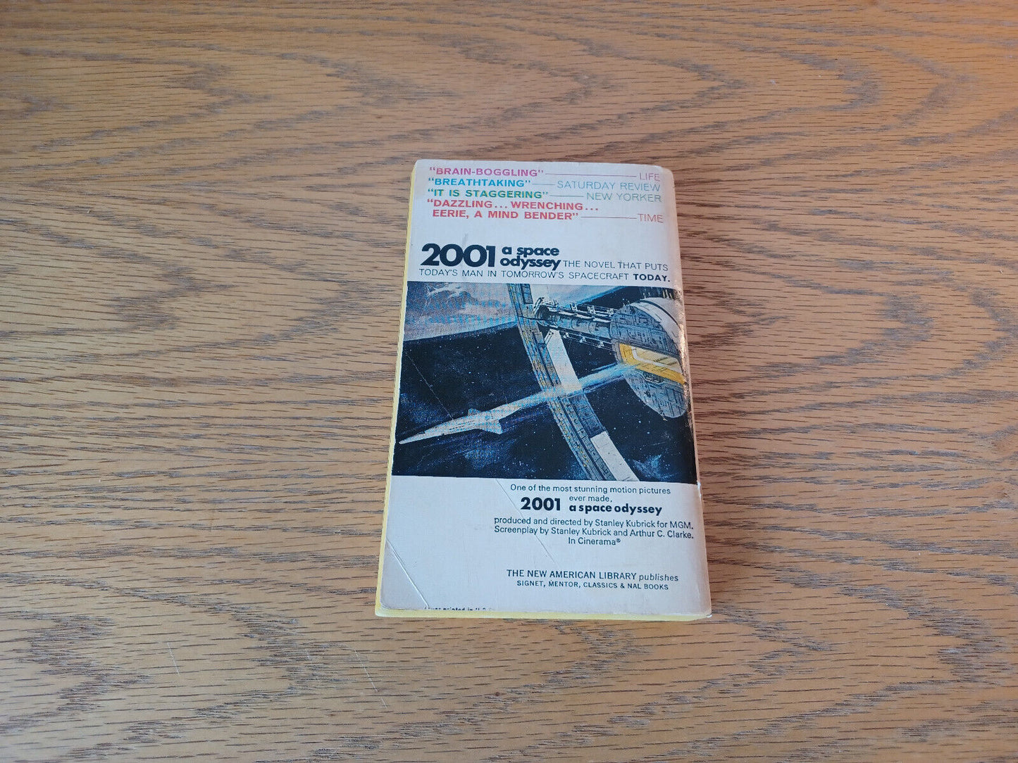 2001 A Space Odyssey by Arthur Clarke 1968
