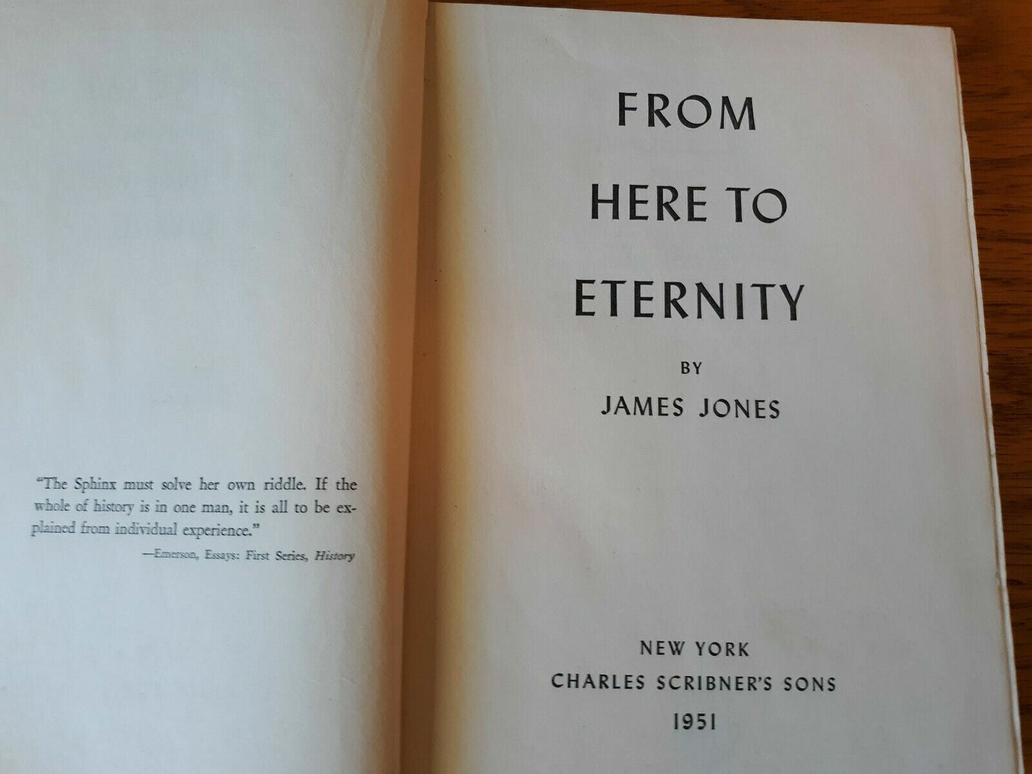 From Here To Eternity By James Jones 1951