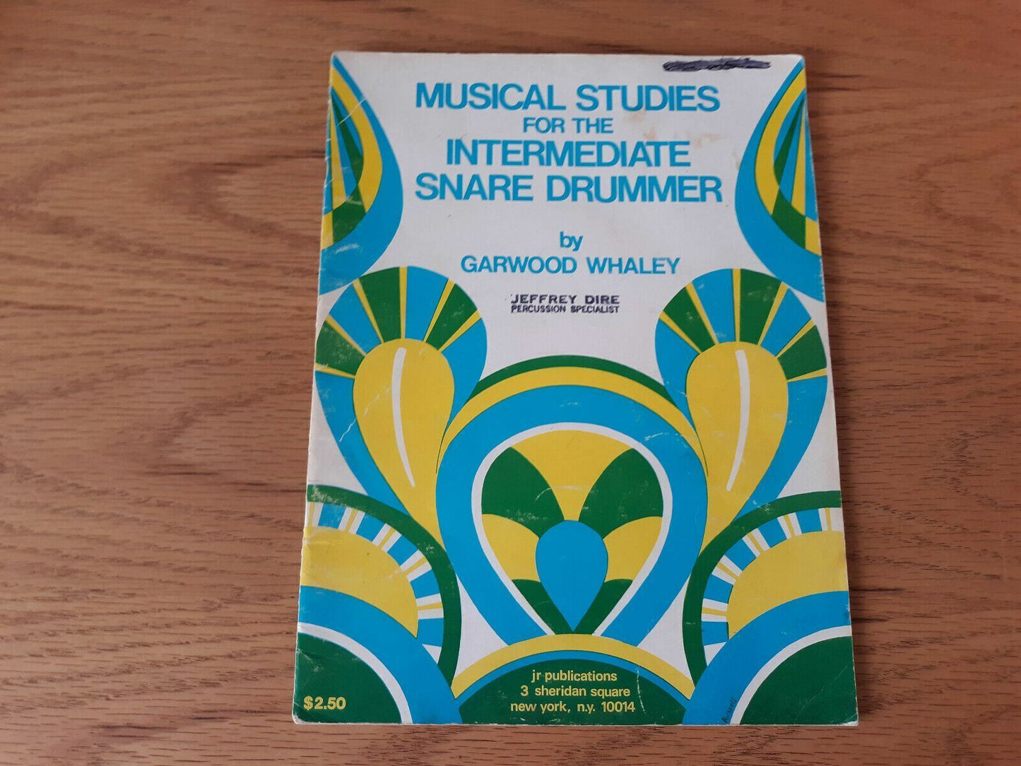 Musical Studies for the Intermediate Snare Drummer by Garwood Whaley 1971
