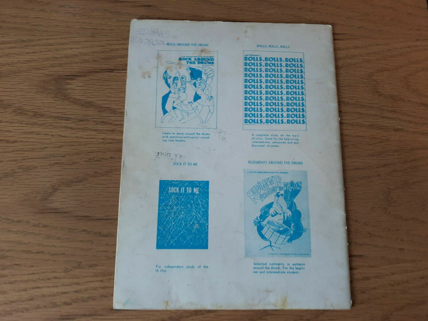 Musical Studies for the Intermediate Snare Drummer by Garwood Whaley 1971