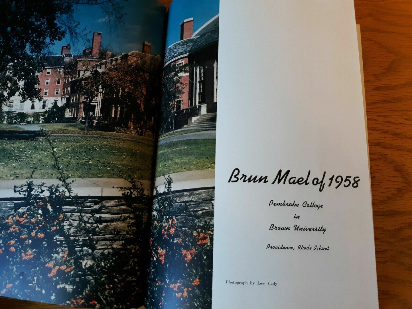 1958 Brun Mael, Pembroke College in Brown U., Providence, Rhode Island Yearbook