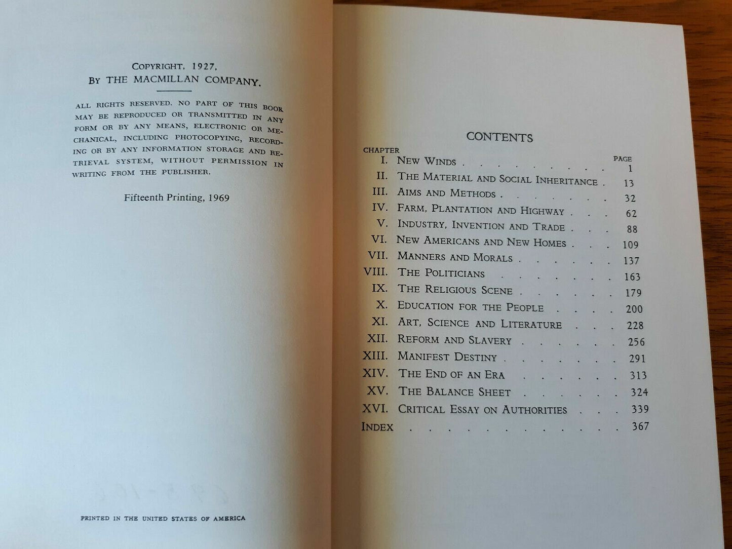 A History of American Life Volume 6 by Carl Fish 1969