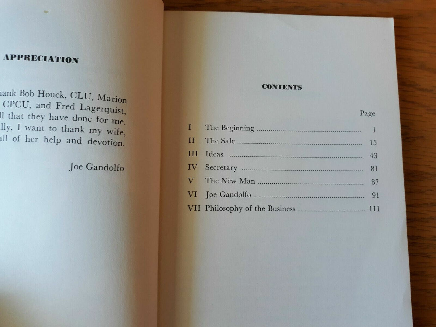 Ideas are a Dime a Dozen by Joe Gandolfo 1970