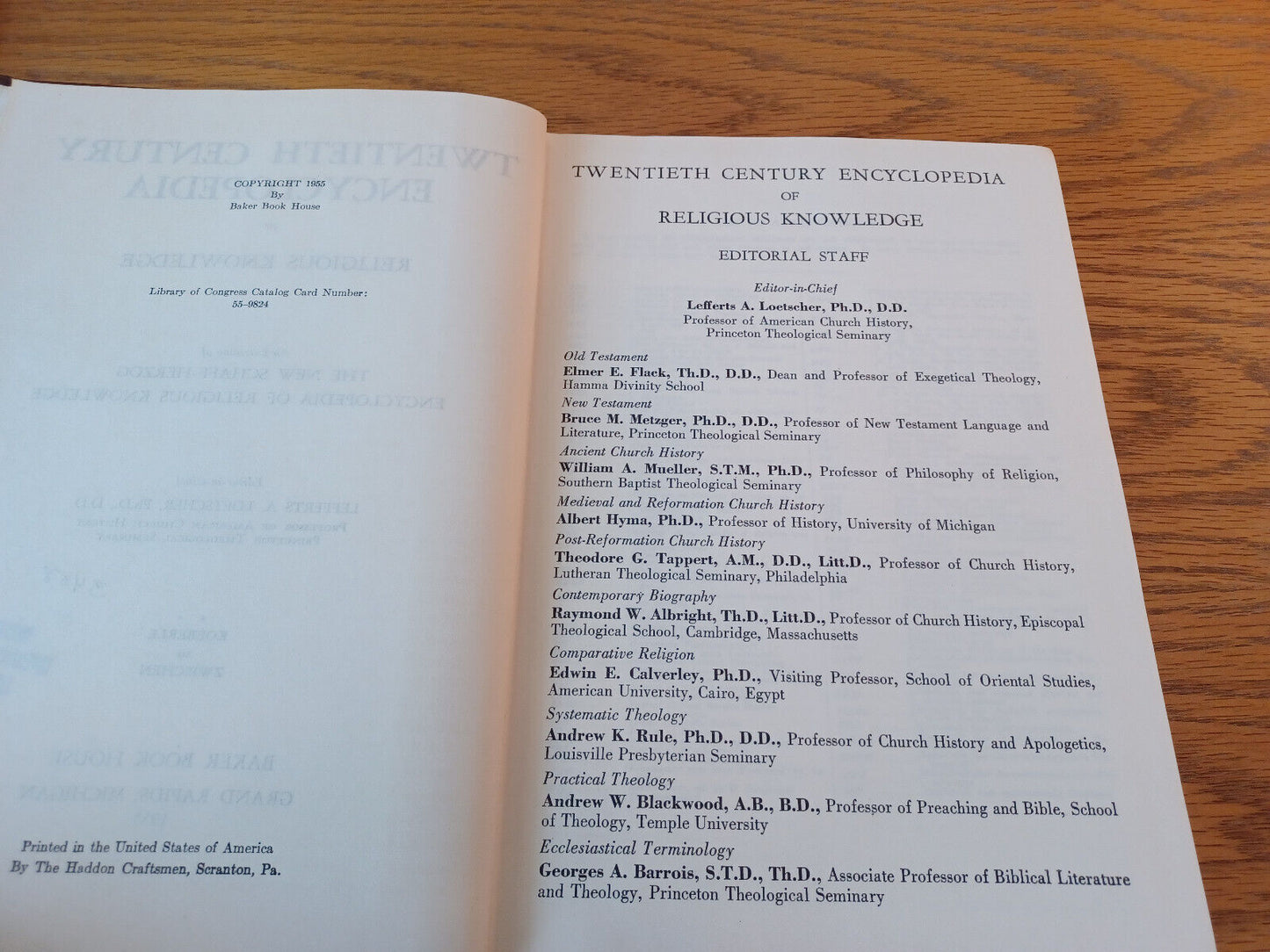 Twentieth Century Encyclopedia of Religious Knowledge by 1955 K-Z