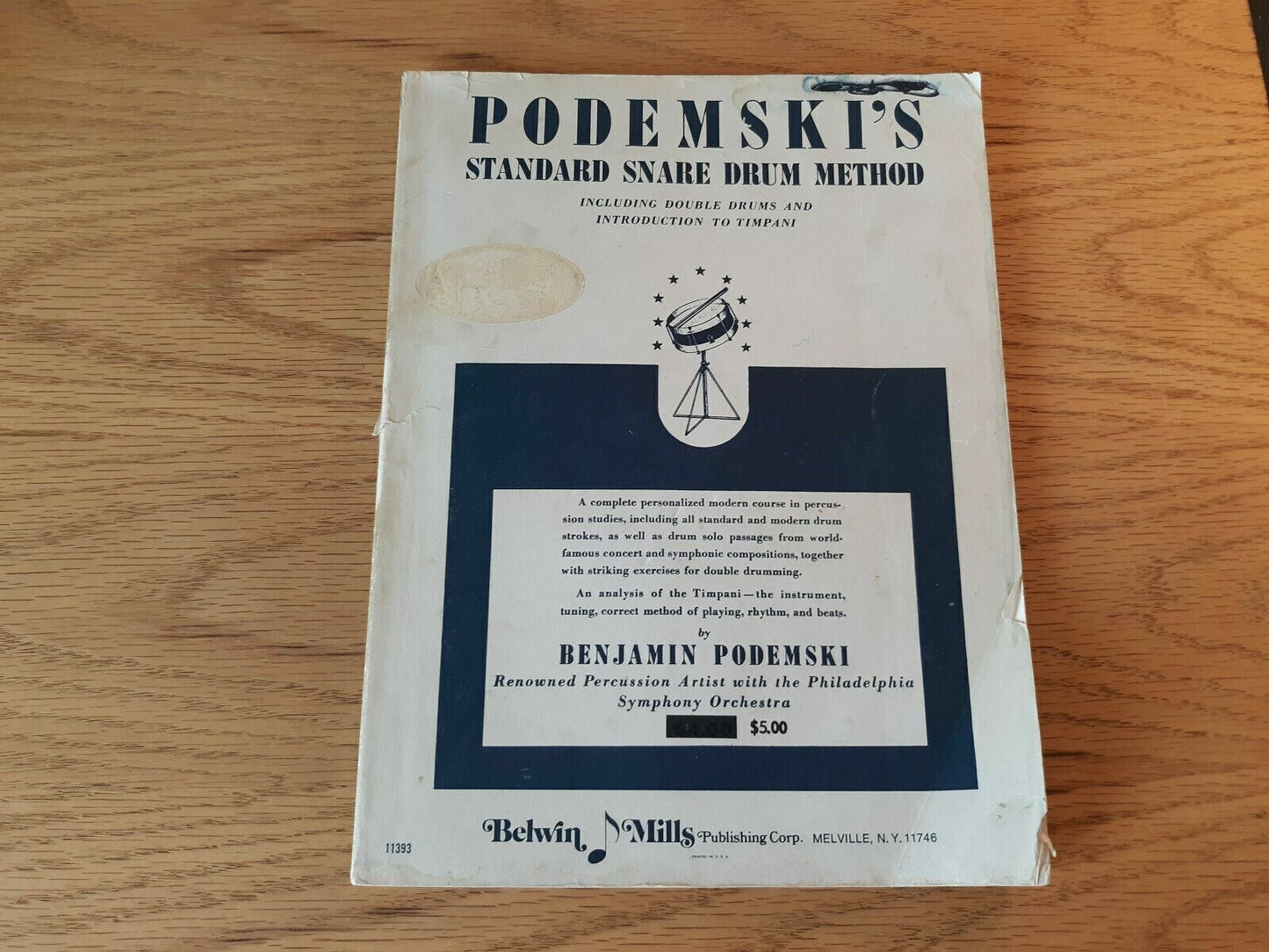Podemski's Standard Snare Drum Method 1968
