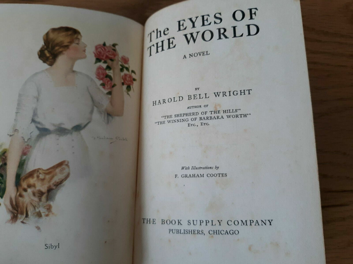 The Eyes of the World Harold Bell Wright The Book Supply Company 1914
