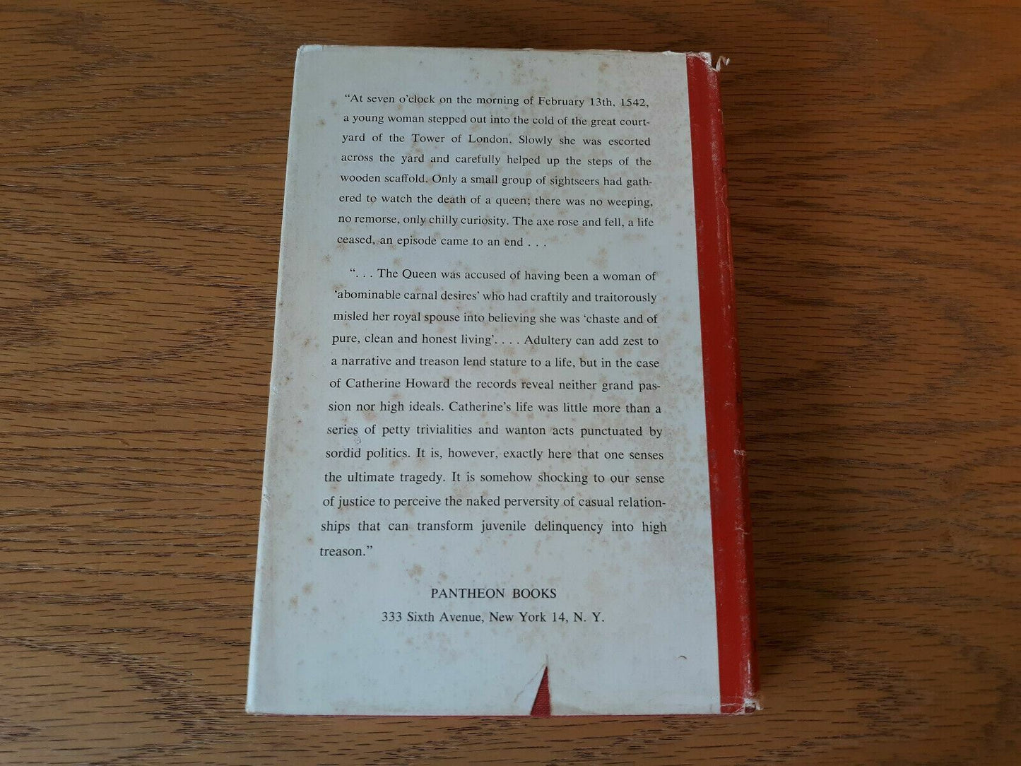 A Tudor Tragedy Lacey Baldwin Smith 1961 Life And Times Of Catherine Howard