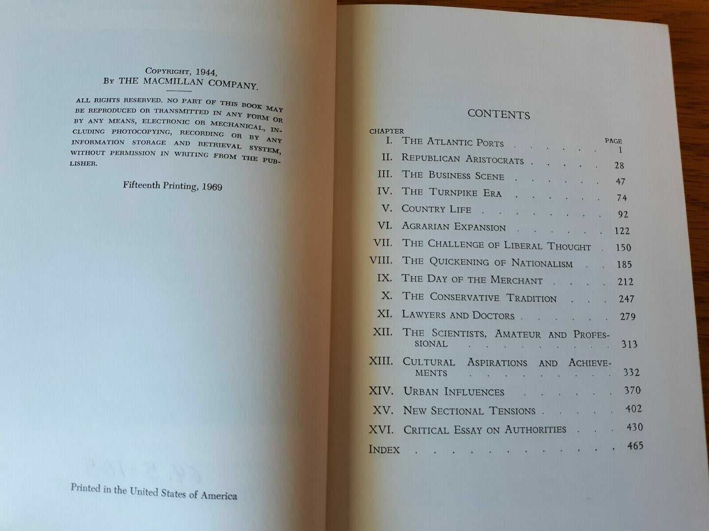 A History of American Life Volume 5 by John Krout 1969