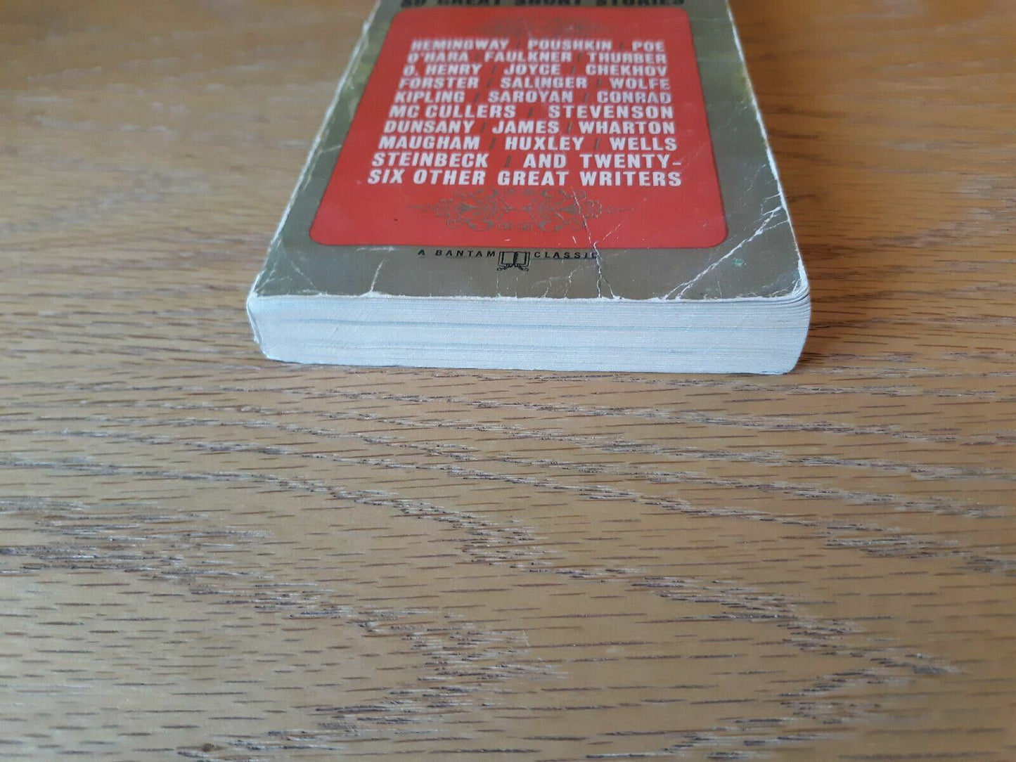 50 Great Short Stories Book (Milton Crane - 1962) Paperback Bantam Books
