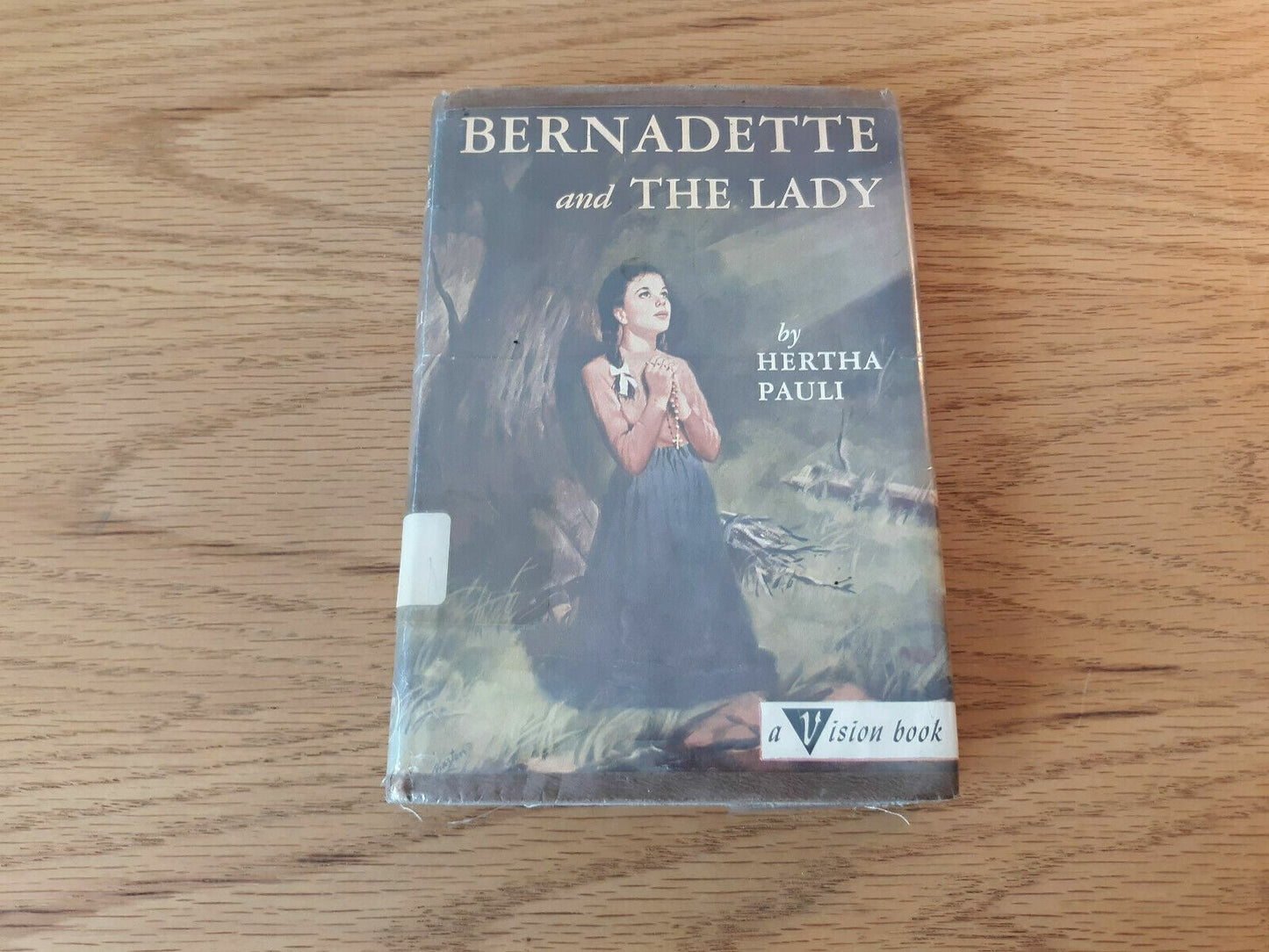 Bernadette And The Lady Hertha Pauli 1965 Hardcover Dust Jacket