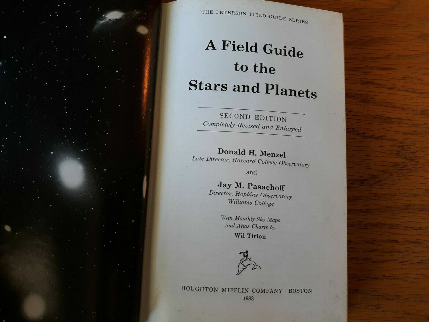 A Field Guide to the Stars and Planets by Menzel and Pasachoff 1983