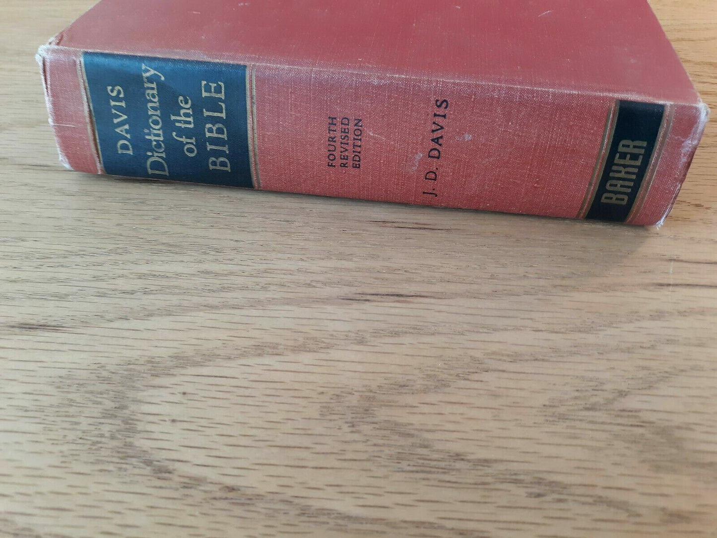 A Dictionary of the BIBLE by John D. Davis 1954 Baker Book House Hardcover