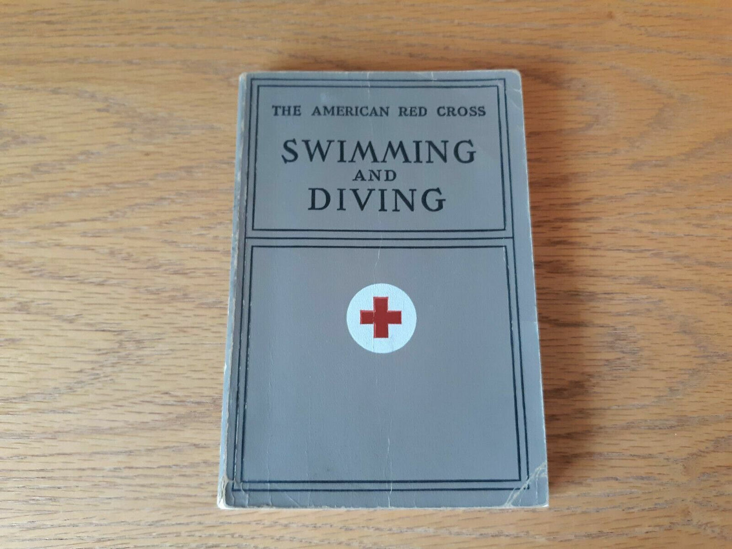 1938 The American Red Cross Swimming and Diving Paperback