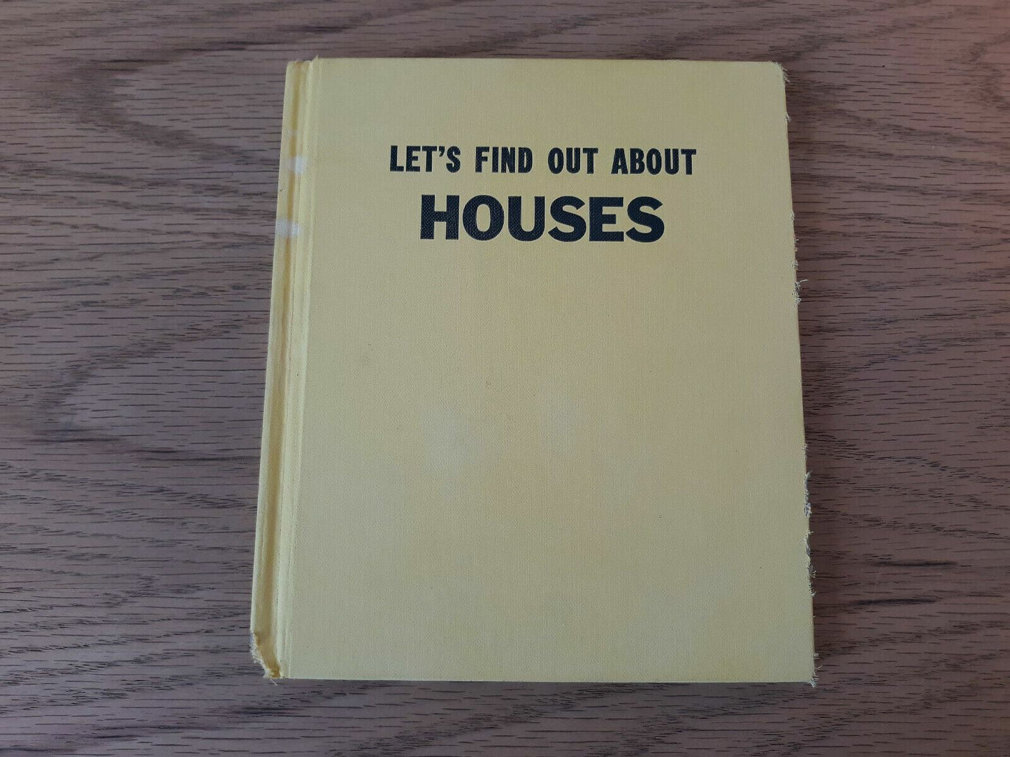 Let's Find Out About Houses by Martha and Charles Shapp 1962 Hardcover