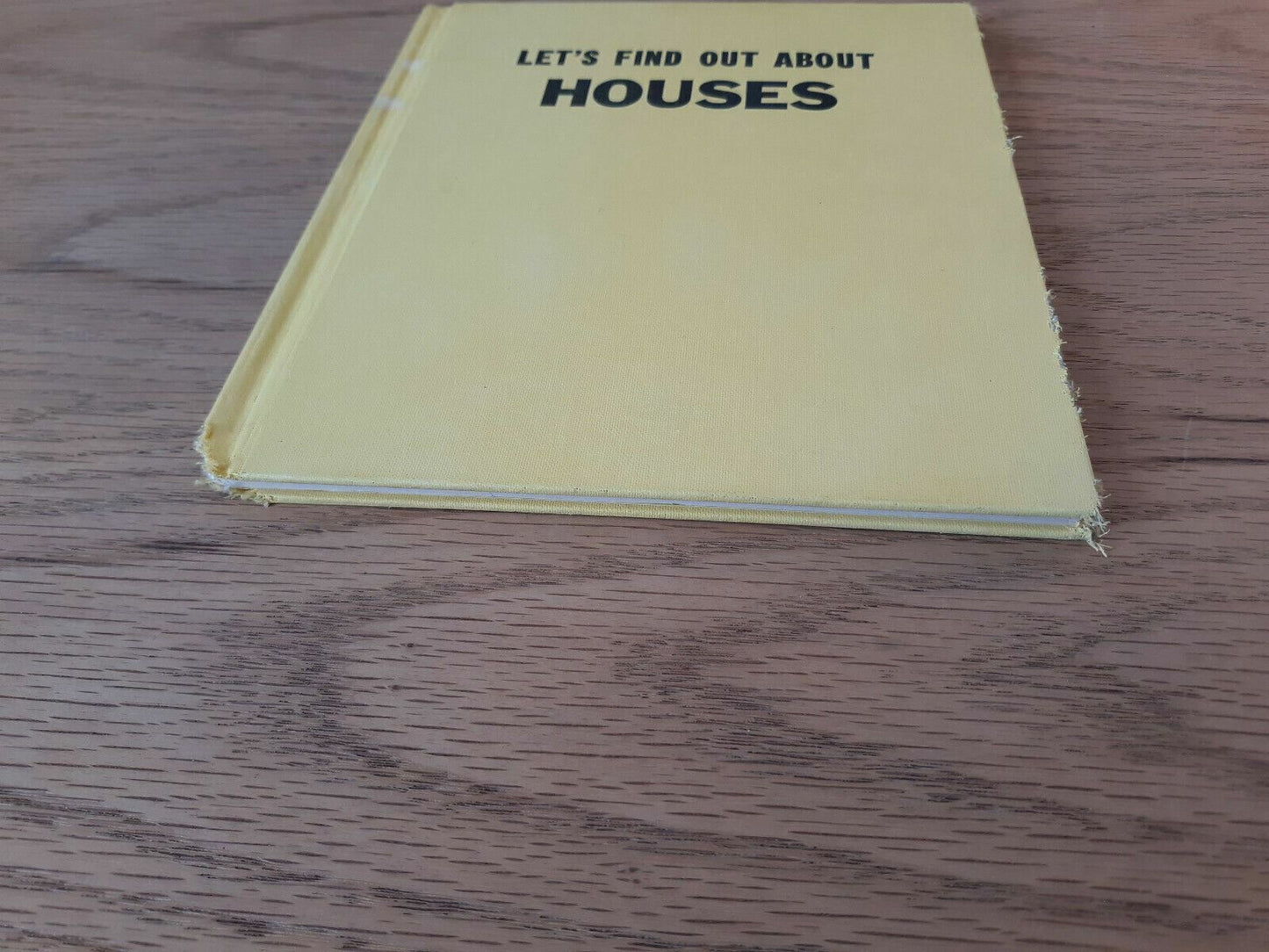Let's Find Out About Houses by Martha and Charles Shapp 1962 Hardcover
