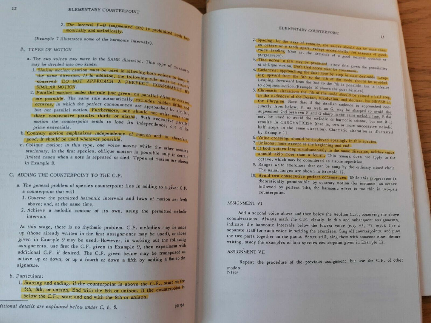 A Manual Of Counterpoint Based On 16th Century Practice Boyden W/Supplement