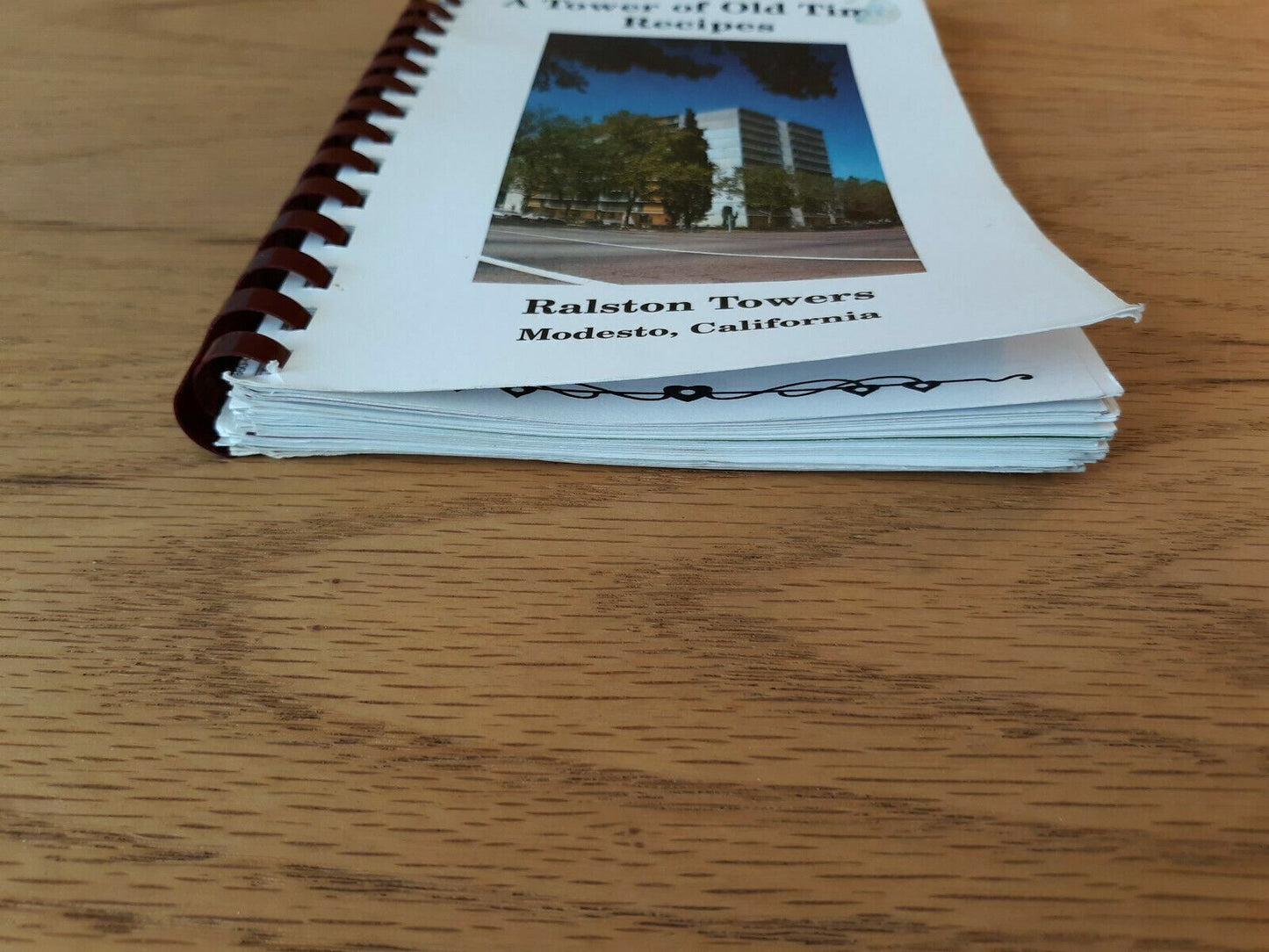 A Tower Of Old Time Recipes Ralston Towers Modesto California Cookbook 2003