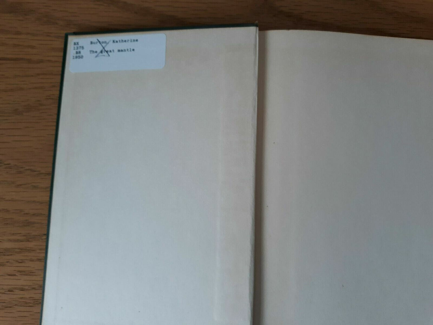 1952 The Great Mantle The Life of Giuseppe Melchiore Sarto Katherine Burton HC