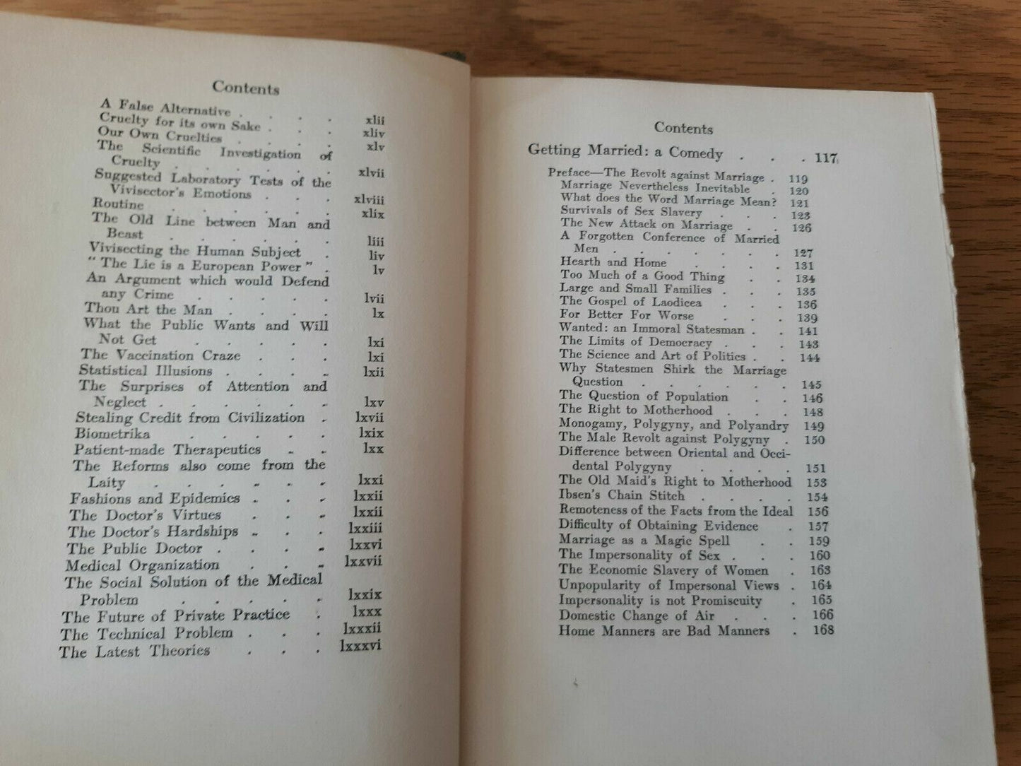1911, Bernard Shaw, The Doctor’s Dilemma Getting Married & The Shewing Up Blanco
