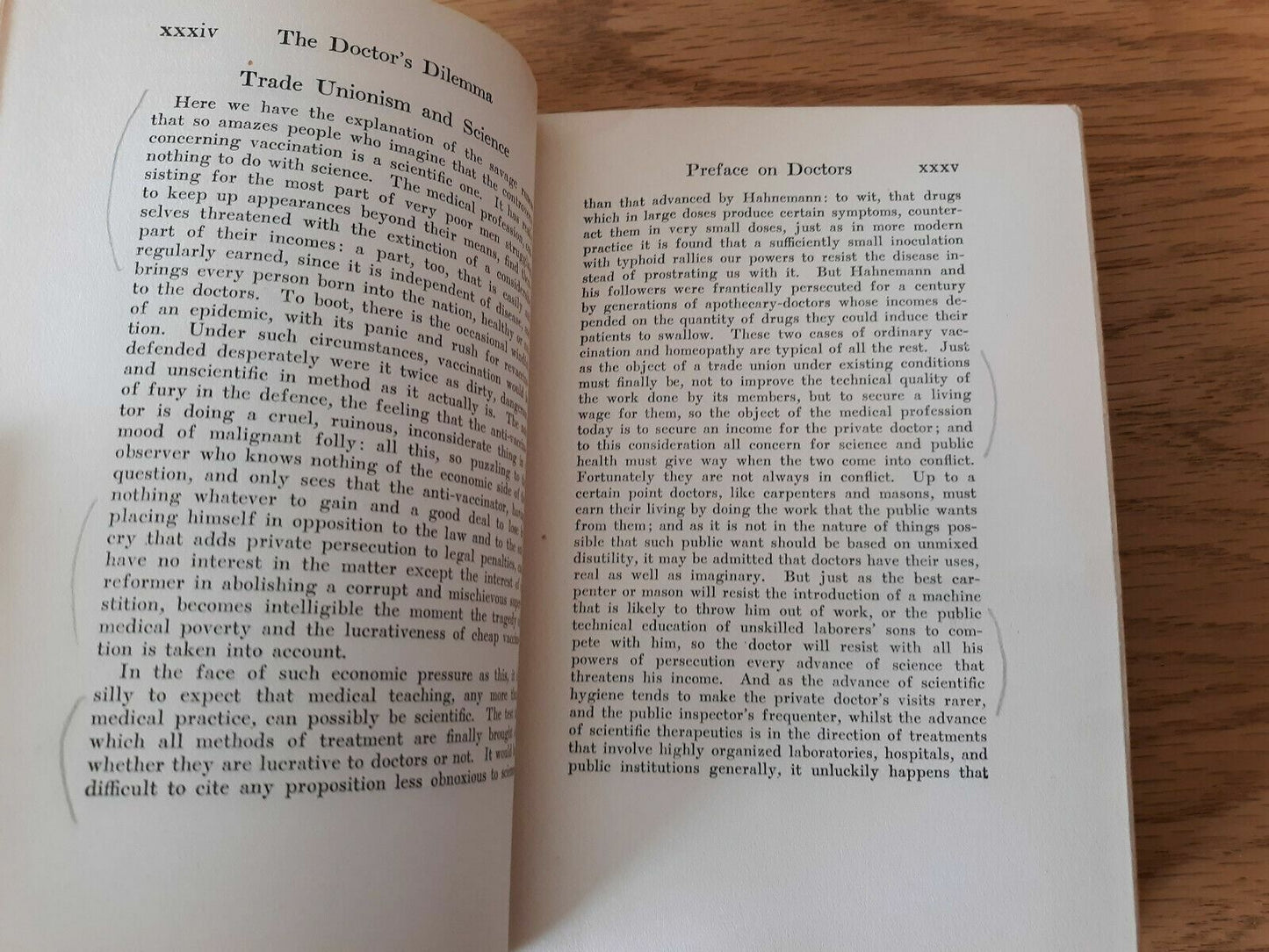 1911, Bernard Shaw, The Doctor’s Dilemma Getting Married & The Shewing Up Blanco