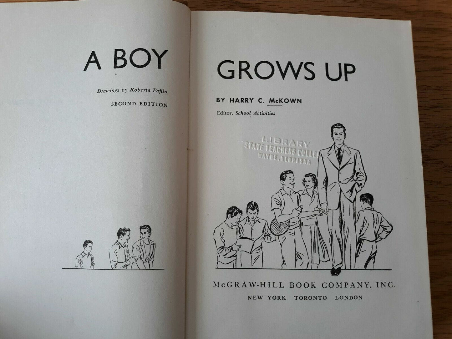 A Boy Grows Up by Harry McKown 1949