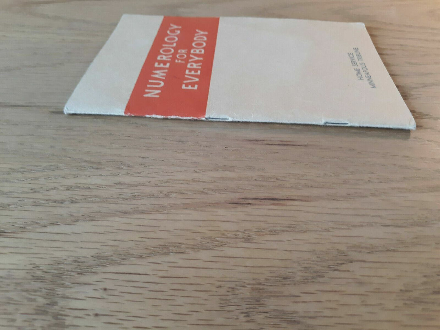 Numerology For Everybody Pamphlet Serena Zane