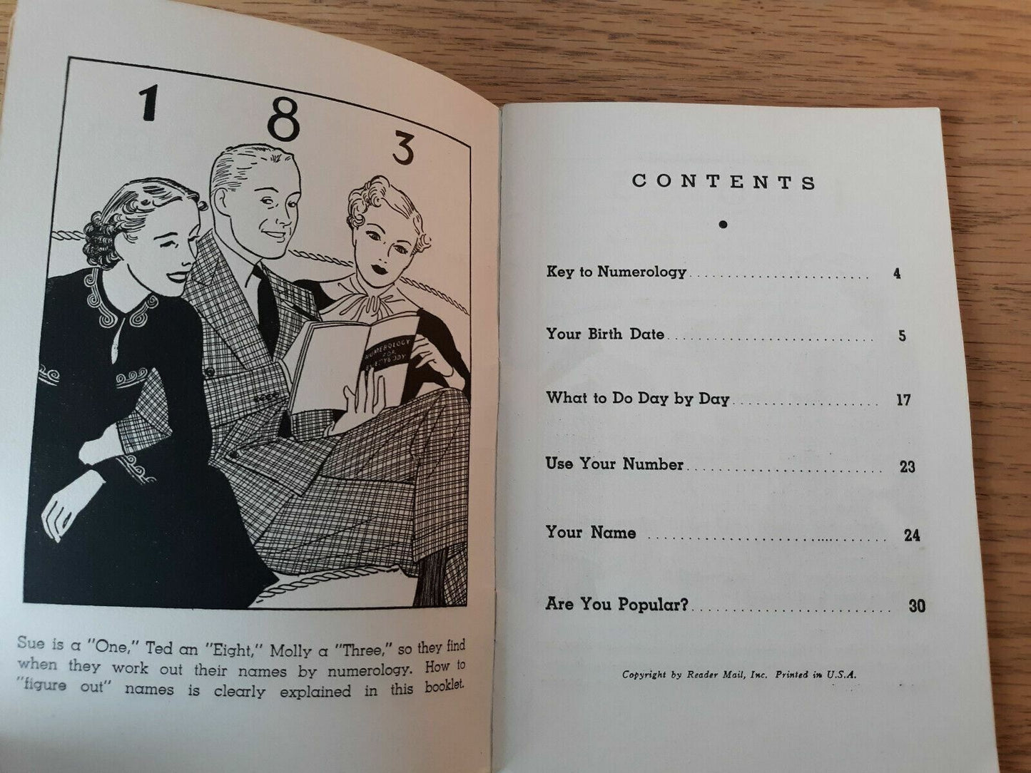 Numerology For Everybody Pamphlet Serena Zane