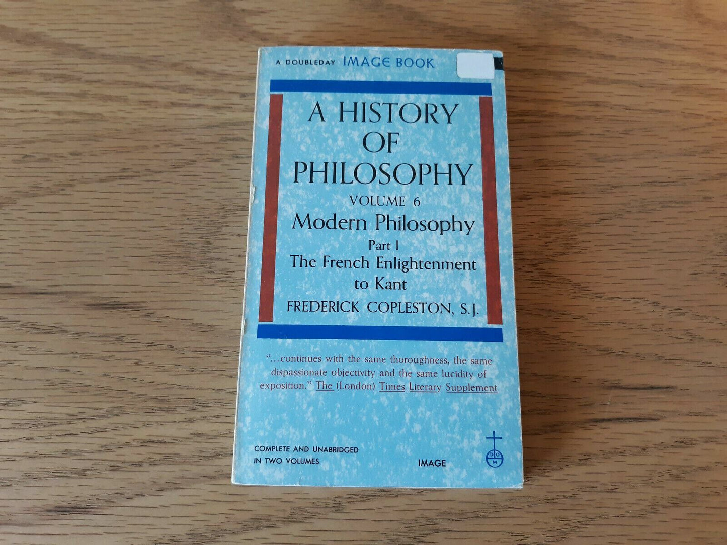 A History of Philosophy Vol 6 Modern Philosophy Part 1 by Frederick Copleston