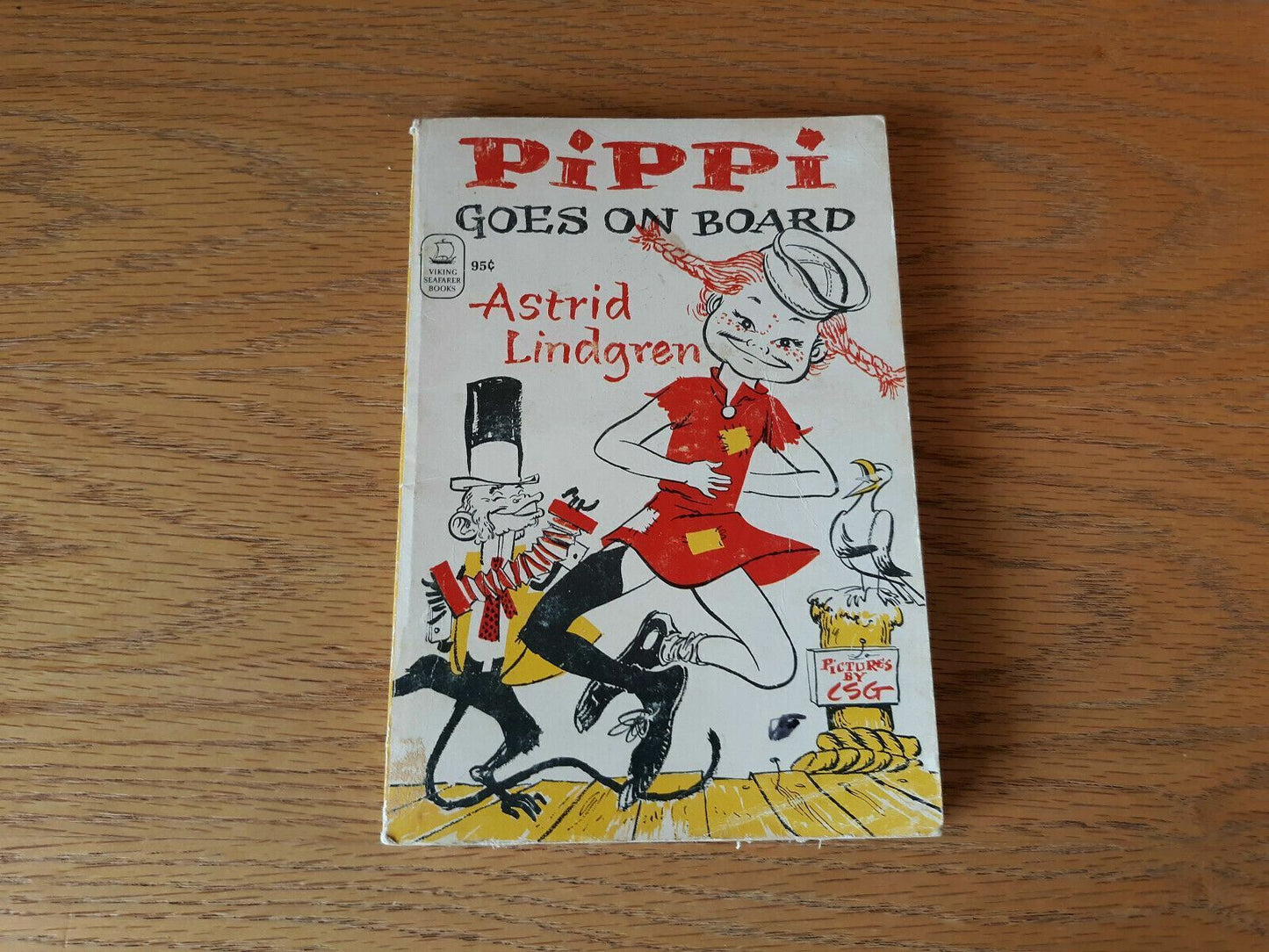 Pippi Goes on Board by Astrid Lindgren 1970