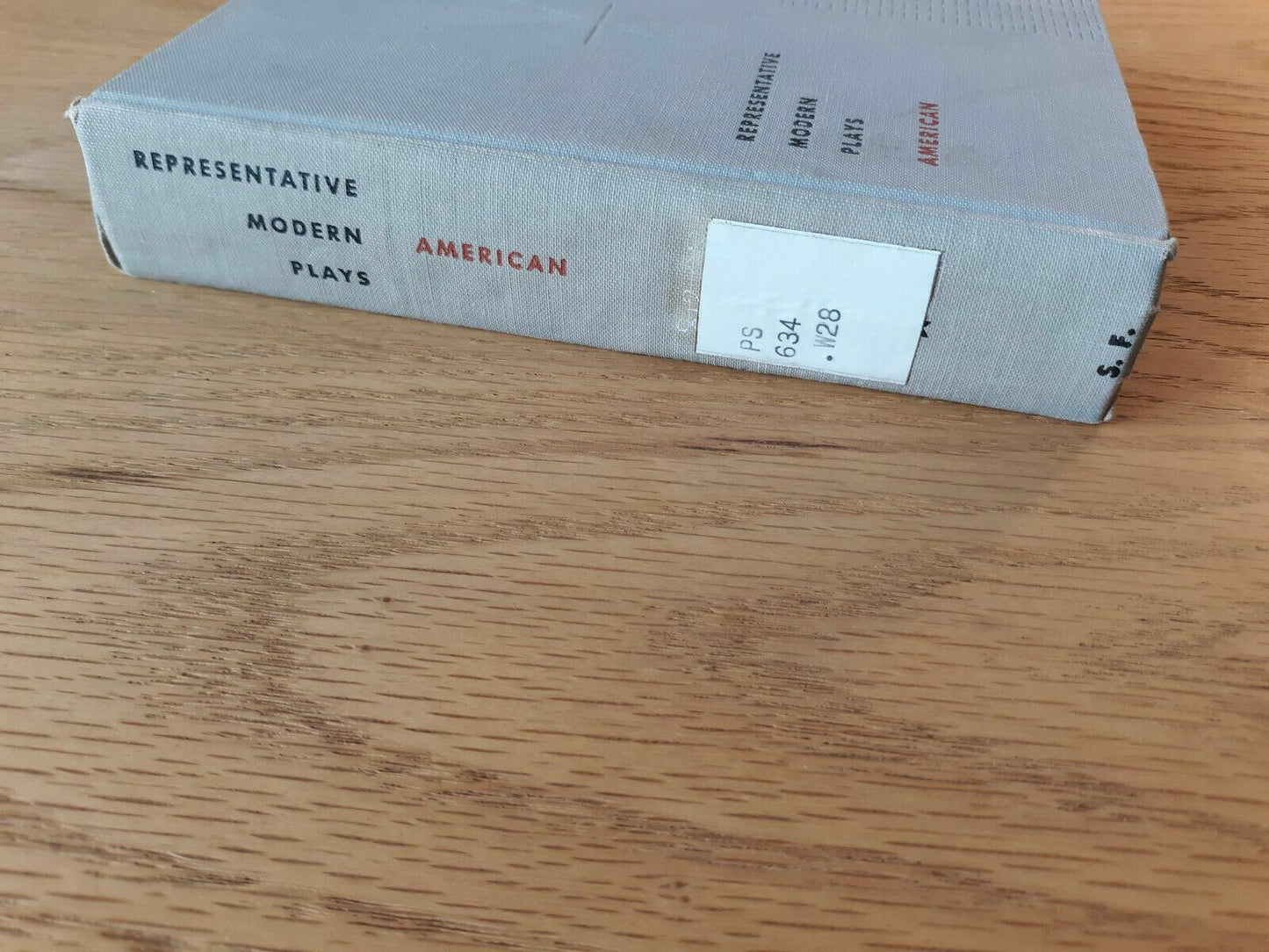 Representative Modern Plays by Robert Warnock 1952