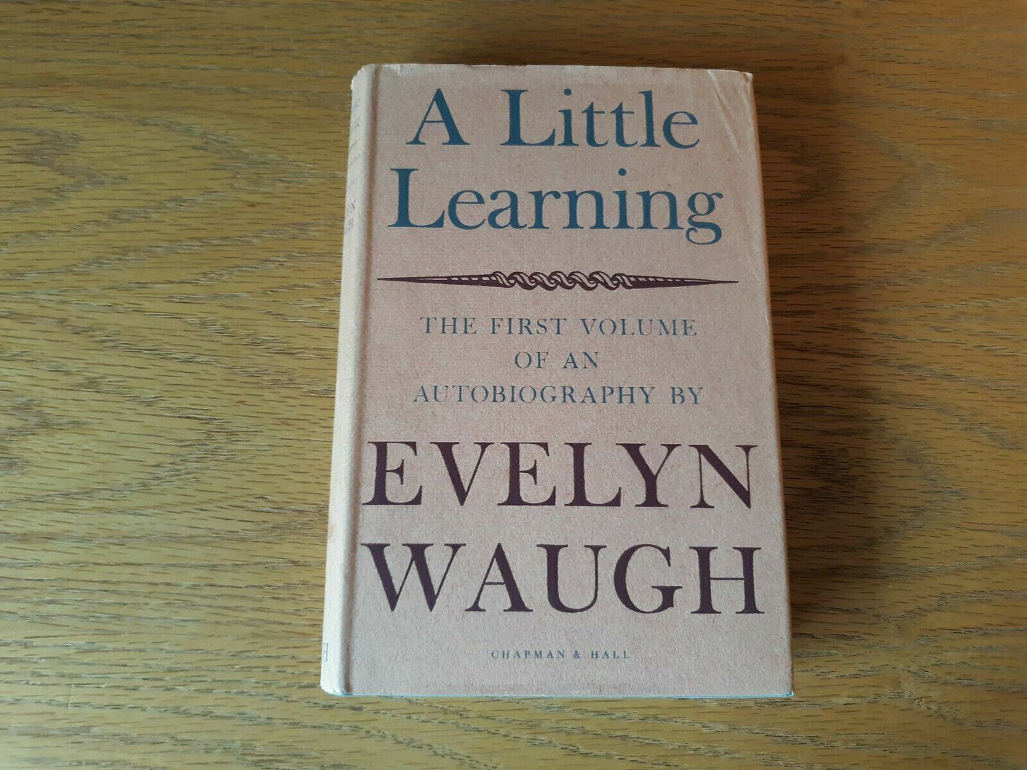 1964 A Little Learning Autobiography First Volume Evelyn Waugh HC DJ