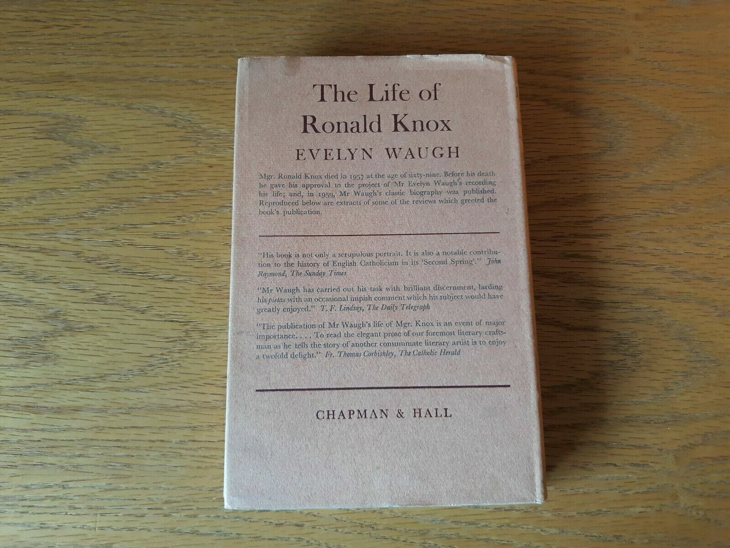 1964 A Little Learning Autobiography First Volume Evelyn Waugh HC DJ