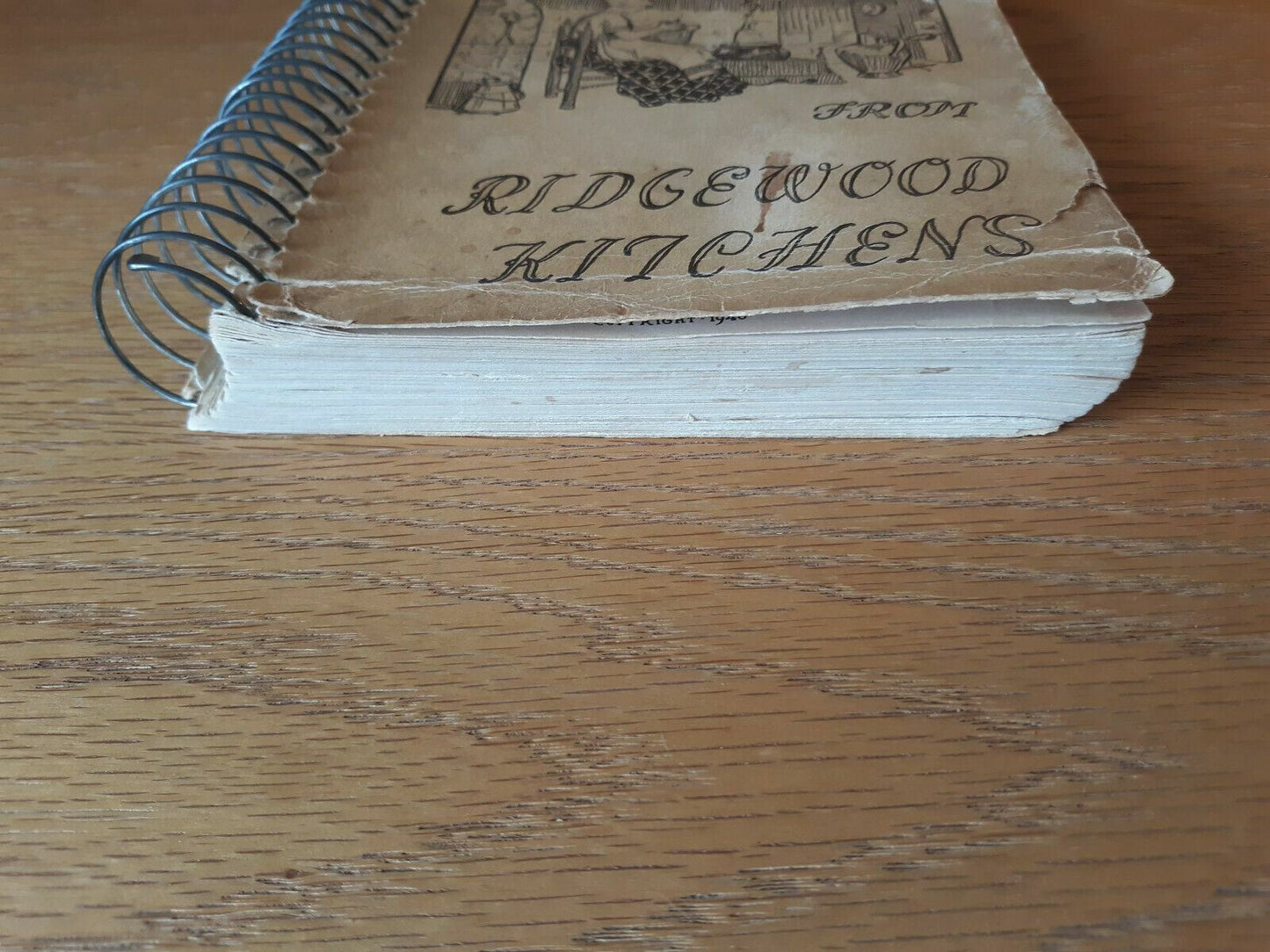 From Ridgewood Kitchens Cookbook 1940 West Side Presbyterian Church NJ