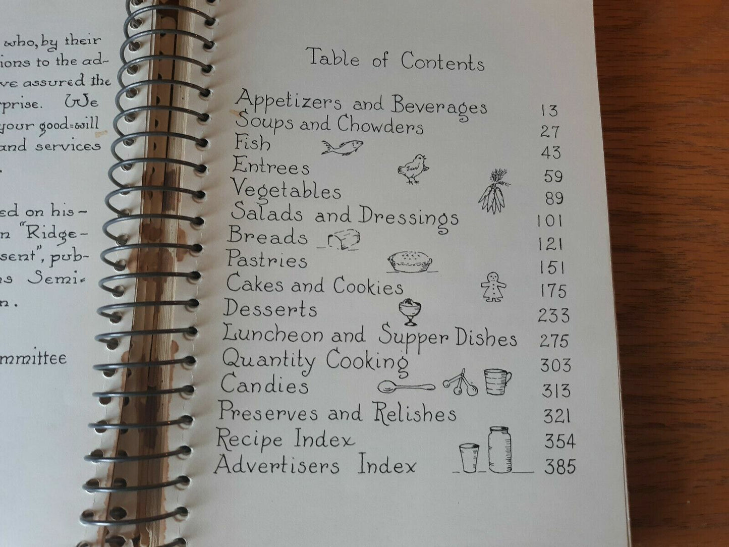 From Ridgewood Kitchens Cookbook 1940 West Side Presbyterian Church NJ
