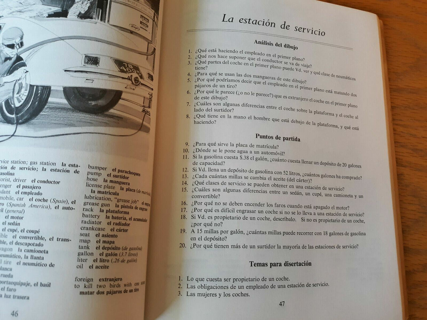 Conversation in Spanish: Points of Departure by Frank Sedwick 1969