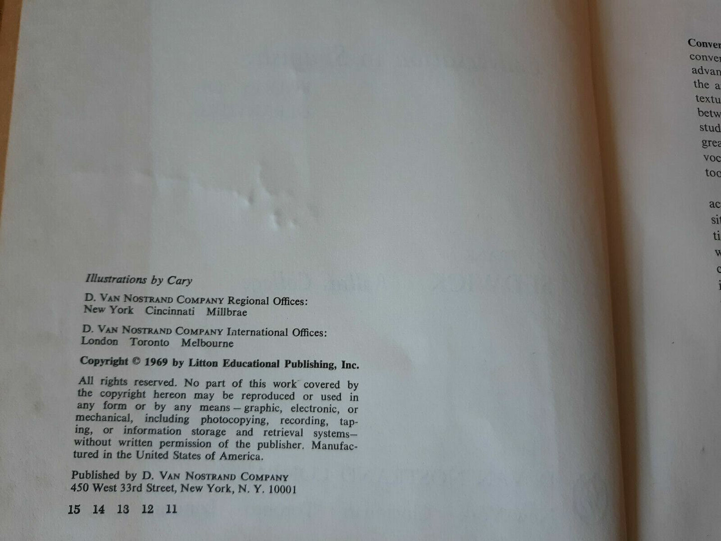 Conversation in Spanish: Points of Departure by Frank Sedwick 1969