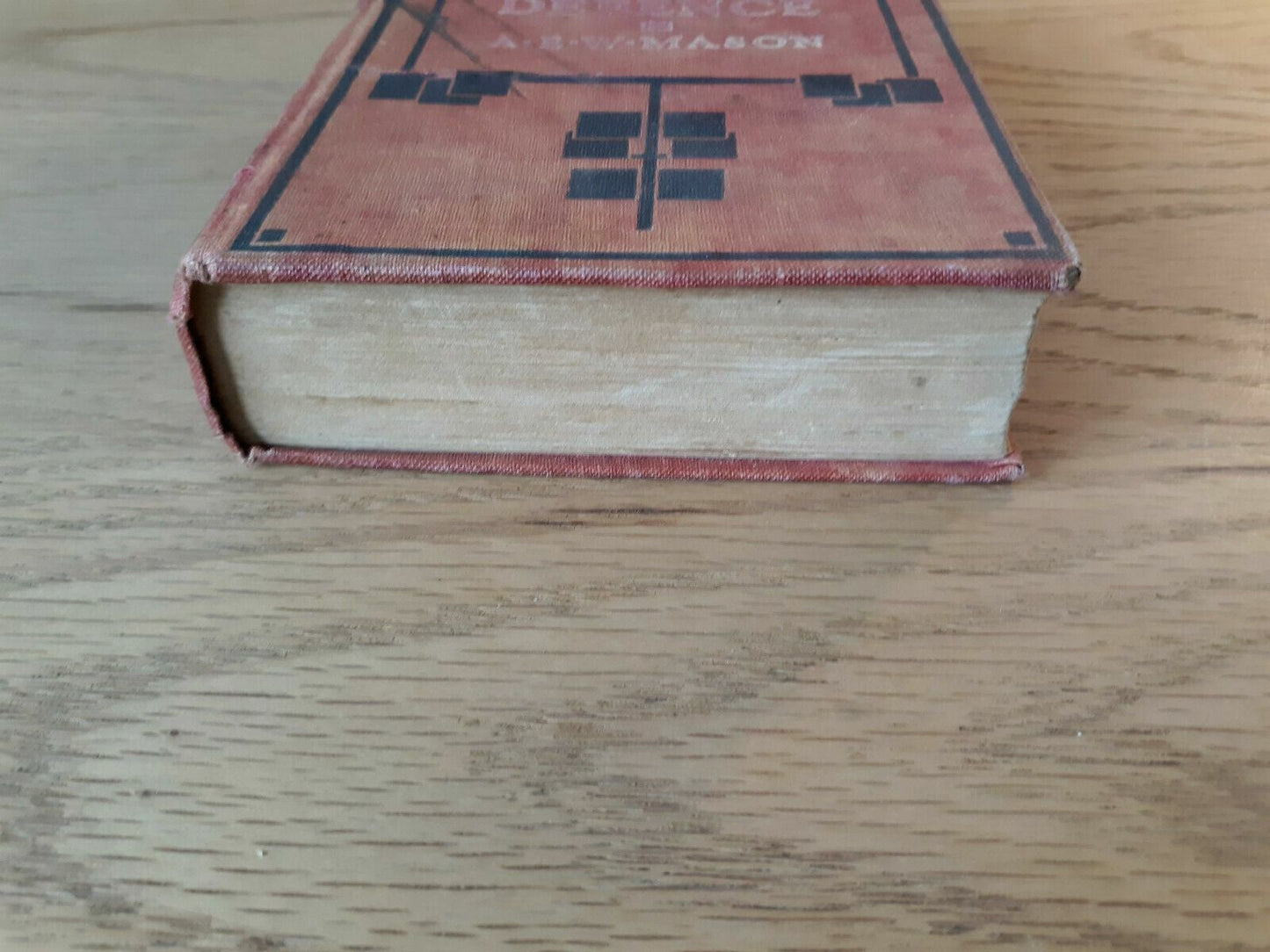 1914 The Witness For The Defense, A.E.W. Mason, Early Murder-Mystery Novel