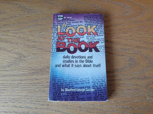 A Look At The Book Manford George Gutzke 1969 Daily Devotions And Studies