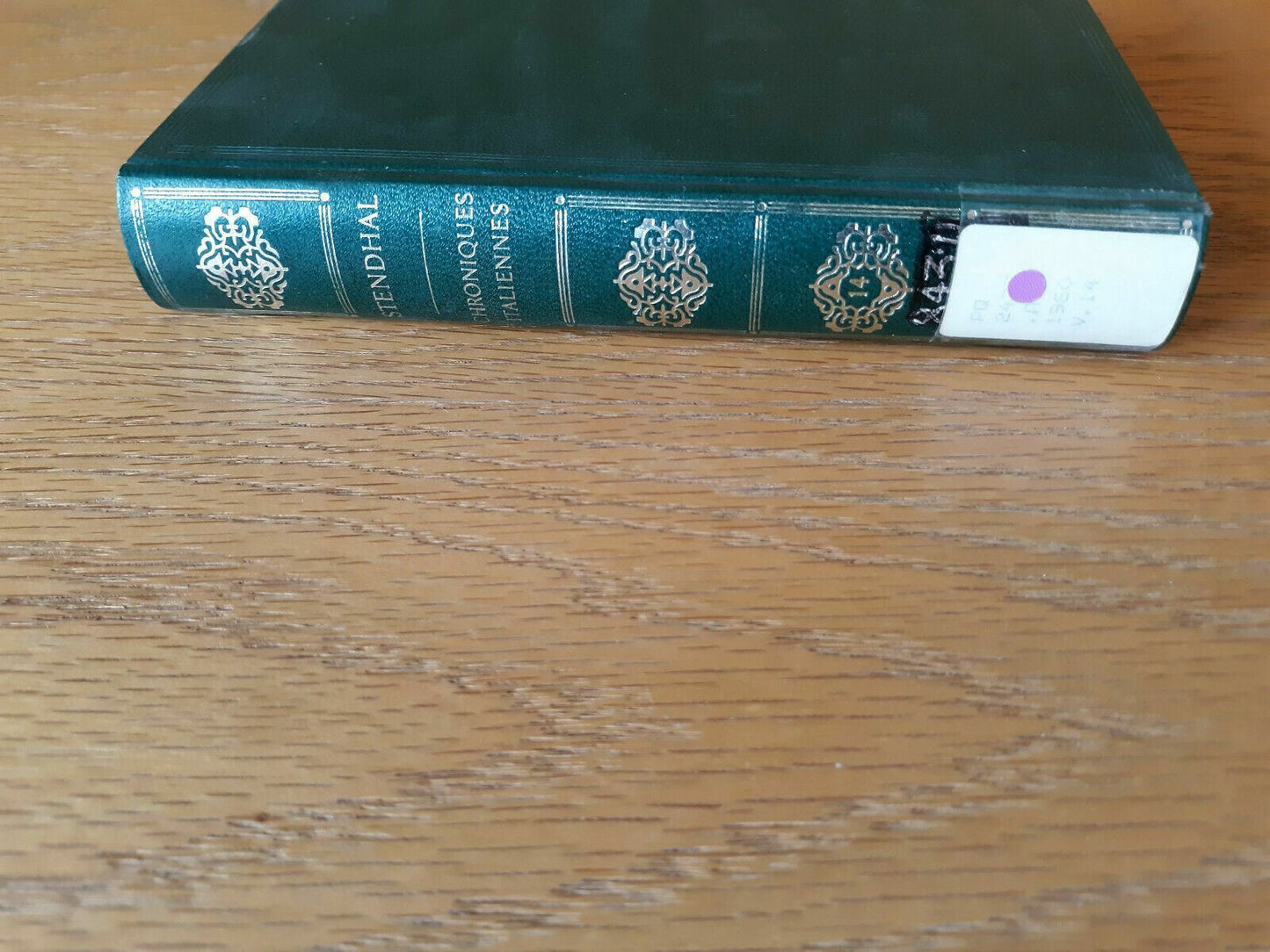 Stendhal Editions Rencontre 1961 French Hardcover Chroniques italiennes