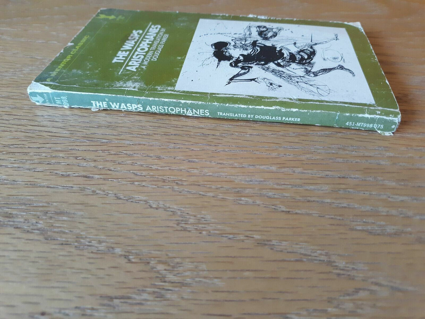 The Wasps Aristophanes 1970 New American Library Paperback