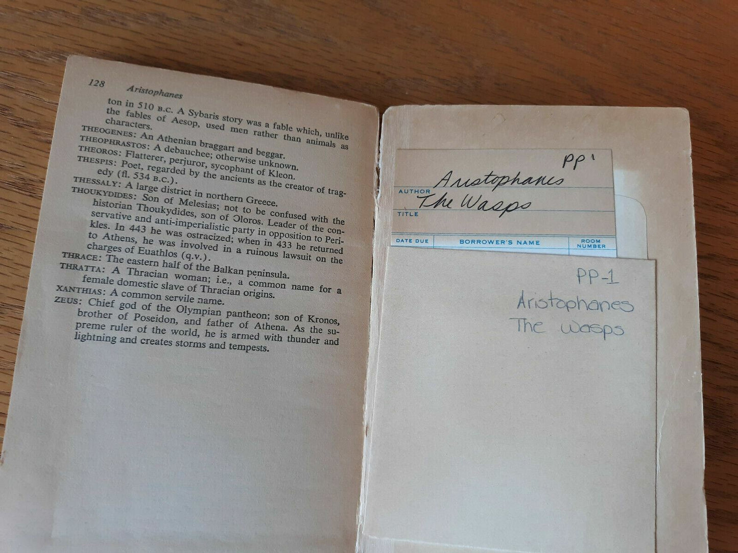 The Wasps Aristophanes 1970 New American Library Paperback
