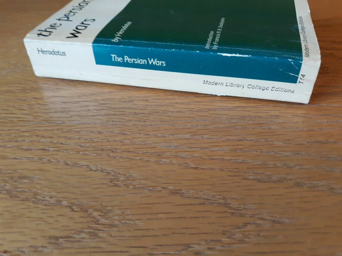 The Persian Wars by Herodotus Modern Library Edition 1942 Paperback