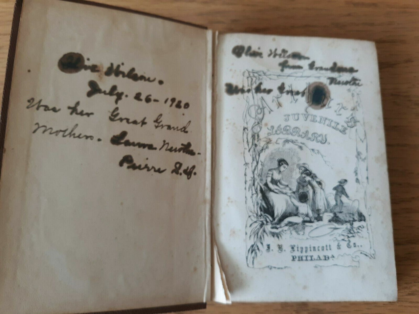 Who Are Happiest? And Other Stories By T. S. Arthur 1863 Hardcover J B Lippincot