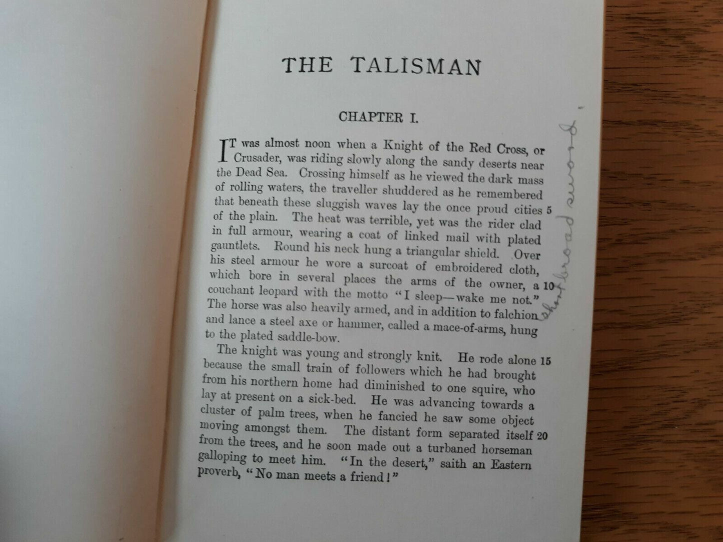 The Talisman Sir Walter Scott Maynard's English Classic Series Hardcover